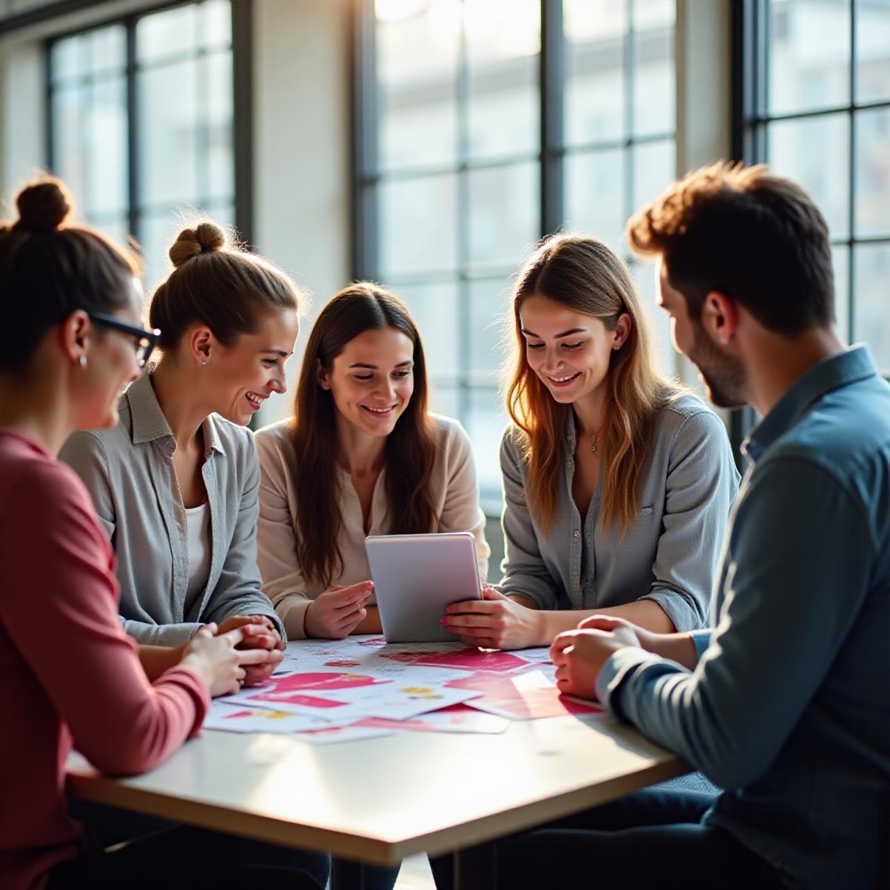 Petal Pixel team in a creative Melbourne workshop