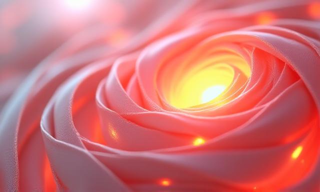 Abstract representation of digital data security and privacy